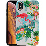 Flamingo Design Hardcase Backcover iPhone XS Max