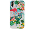 BAOHU Flamingo Design Hardcase Backcover - Hoesje Geschikt voor iPhone XS Max