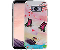 BAOHU Vlinder Design Hardcase Backcover - Hoesje Geschikt voor Samsung Galaxy S8