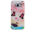 BAOHU Vlinder Design Hardcase Backcover - Hoesje Geschikt voor Samsung Galaxy S8