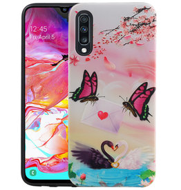 BAOHU Vlinder Design Hardcase Backcover Samsung Galaxy A70