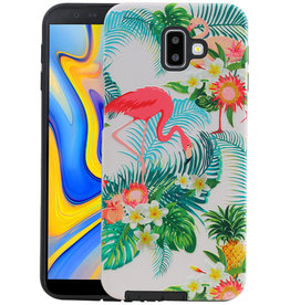 BAOHU Flamingo Design Hardcase Backcover Samsung Galaxy J6 Plus