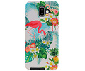 Flamingo Design Hardcase Backcover voor Samsung Galaxy J6 Plus