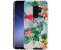 BAOHU Flamingo Design Hardcase Backcover - Hoesje Geschikt voor Samsung Galaxy S9 Plus