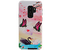 BAOHU Vlinder Design Hardcase Backcover - Hoesje Geschikt voor Samsung Galaxy S9 Plus