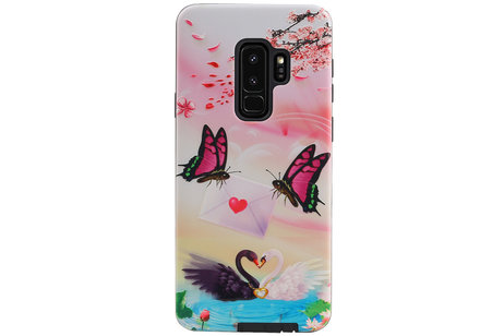 BAOHU Vlinder Design Hardcase Backcover - Hoesje Geschikt voor Samsung Galaxy S9 Plus