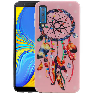 BAOHU Dromenvanger Design Hardcase Backcover - Hoesje Geschikt voor Samsung Galaxy A7 2018