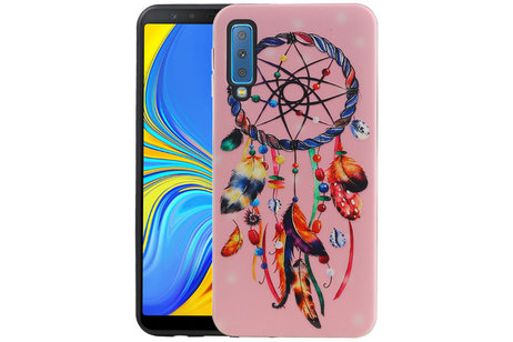 BAOHU Dromenvanger Design Hardcase Backcover - Hoesje Geschikt voor Samsung Galaxy A7 2018