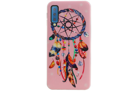 BAOHU Dromenvanger Design Hardcase Backcover - Hoesje Geschikt voor Samsung Galaxy A7 2018