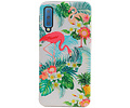 BAOHU Flamingo Design Hardcase Backcover - Hoesje Geschikt voor Samsung Galaxy A7 2018
