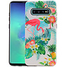 BAOHU Flamingo Design Hardcase Backcover Samsung Galaxy S10