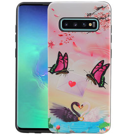 BAOHU Vlinder Design Hardcase Backcover Samsung Galaxy S10 Plus