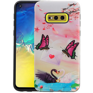 Vlinder Design Hardcase Backcover voor Samsung Galaxy S10e