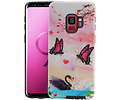 BAOHU Vlinder Design Hardcase Backcover - Hoesje Geschikt voor Samsung Galaxy S9