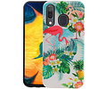 BAOHU Flamingo Design Hardcase Backcover - Hoesje Geschikt voor Samsung Galaxy A30