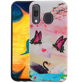 BAOHU Vlinder Design Hardcase Backcover Samsung Galaxy A30