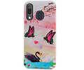 BAOHU Vlinder Design Hardcase Backcover - Hoesje Geschikt voor Samsung Galaxy A30