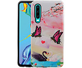 BAOHU Vlinder Design Hardcase Backcover - Hoesje Geschikt voor Huawei P30