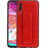 BAOHU Grip Stand Hardcase Backcover Samsung Galaxy A70 Rood