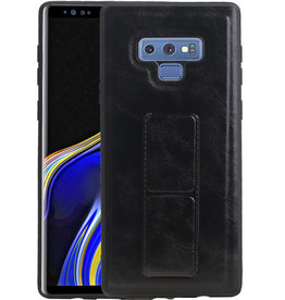 BAOHU Grip Stand Hardcase Backcover Samsung Galaxy Note 9 Zwart