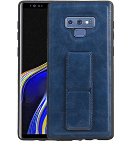 BAOHU Grip Stand Hardcase Backcover Samsung Galaxy Note 9 Blauw