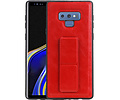 BAOHU Grip Stand Hardcase Backcover - Telefoonhoesje - Achterkant Hoesje - Geschikt voor Samsung Galaxy Note 9 - Rood