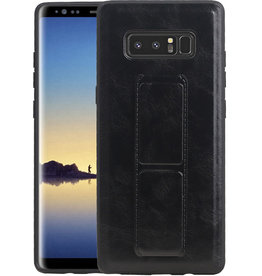 BAOHU Grip Stand Hardcase Backcover Samsung Galaxy Note 8 Zwart