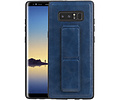 BAOHU Grip Stand Hardcase Backcover - Telefoonhoesje - Achterkant Hoesje - Geschikt voor Samsung Galaxy Note 8 - Blauw