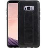 BAOHU Grip Stand Hardcase Backcover Samsung Galaxy S8 Plus Zwart