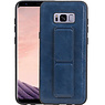 BAOHU Grip Stand Hardcase Backcover Samsung Galaxy S8 Plus Blauw