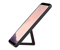 Grip Stand Hardcase Backcover - Telefoonhoesje - Achterkant Hoesje - Geschikt voor Samsung Galaxy S8 Plus - Rood