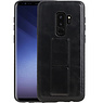 BAOHU Grip Stand Hardcase Backcover Samsung Galaxy S9 Plus Zwart