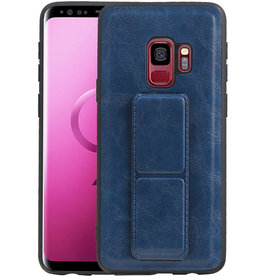 BAOHU Grip Stand Hardcase Backcover Samsung Galaxy S9 Blauw