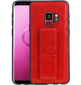 BAOHU Grip Stand Hardcase Backcover Samsung Galaxy S9 Rood