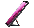 BAOHU Grip Stand Hardcase Backcover - Telefoonhoesje - Achterkant Hoesje - Geschikt voor Samsung Galaxy S9 - Rood
