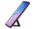 Grip Stand Hardcase Backcover - Telefoonhoesje - Achterkant Hoesje - Geschikt voor Samsung Galaxy S10 - Rood