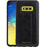 BAOHU Grip Stand Hardcase Backcover Samsung Galaxy S10E Zwart