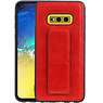 BAOHU Grip Stand Hardcase Backcover Samsung Galaxy S10E Rood