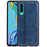 BAOHU Grip Stand Hardcase Backcover Huawei P30 Blauw