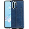 Grip Stand Hardcase Backcover Huawei P30 Pro Blauw