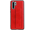 Grip Stand Hardcase Backcover - Telefoonhoesje - Achterkant Hoesje - Geschikt voor Huawei P30 Pro - Rood