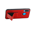 Grip Stand Hardcase Backcover - Telefoonhoesje - Achterkant Hoesje - Geschikt voor Huawei P30 Lite / Nova 4E - Rood