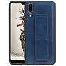 BAOHU Grip Stand Hardcase Backcover Huawei P20 Blauw