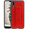 BAOHU Grip Stand Hardcase Backcover Huawei P20 Rood