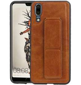 BAOHU Grip Stand Hardcase Backcover Huawei P20 Bruin