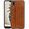 BAOHU Grip Stand Hardcase Backcover Huawei P20 Bruin