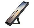 BAOHU Grip Stand Hardcase Backcover - Telefoonhoesje - Achterkant Hoesje - Geschikt voor Huawei P20 Lite - Bruin