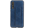 BAOHU Grip Stand Hardcase Backcover - Telefoonhoesje - Achterkant Hoesje - Geschikt voor Huawei P20 Pro - Blauw