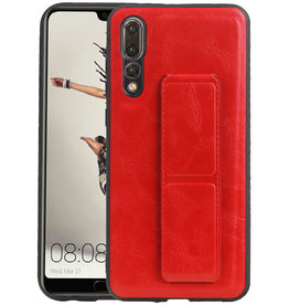 BAOHU Grip Stand Hardcase Backcover Huawei P20 Pro Rood