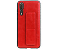 BAOHU Grip Stand Hardcase Backcover - Telefoonhoesje - Achterkant Hoesje - Geschikt voor Huawei P20 Pro - Rood